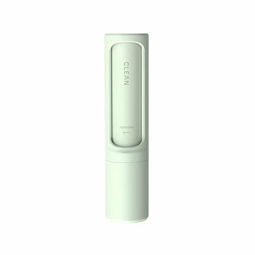 Battery-free PawGloss pet hair remover brush in modern minimalist design