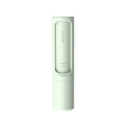 PawGloss reusable pet hair remover shown in white, pink, blue, and green color options